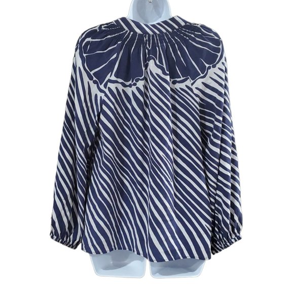 LILLY PULITZER Elsa Top Shimmy Shell Silk Blouse - Picture 5 of 8